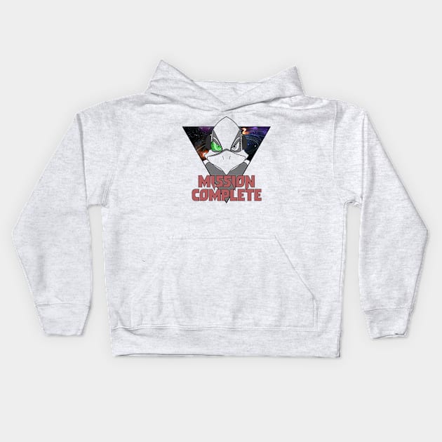 Falco Lombardi - Mission Complete Kids Hoodie by IamKiDSiD